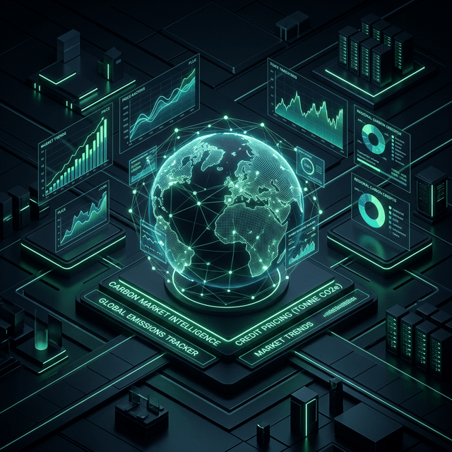 Floresta tropical densa representando créditos de carbono baseados na natureza